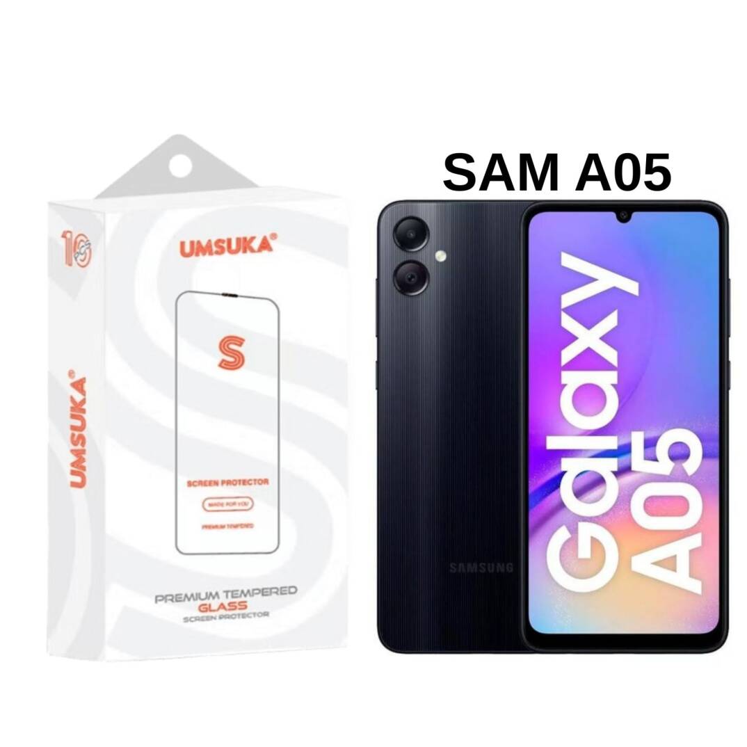 Galaxy Samsung A05 Cam Umsuka 2.5D Normal Ekran Koruyucu Cam - 1