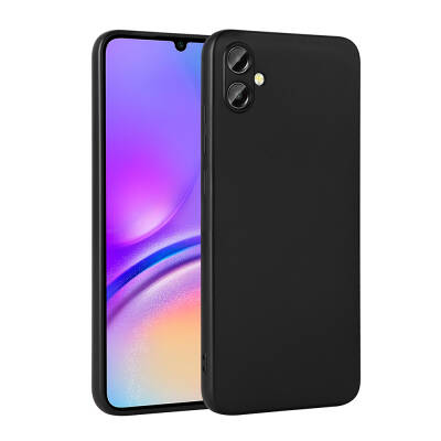 Galaxy Samsung A06 Kılıf Sima Tech Siyah Silikon Kapak - 1