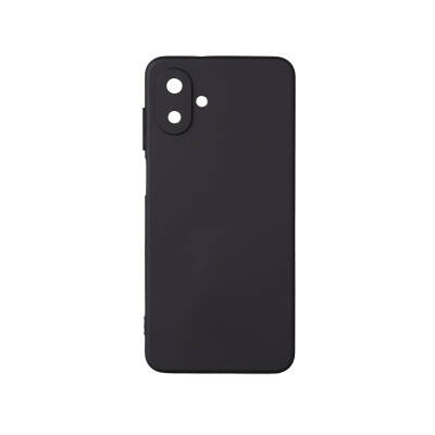 Galaxy Samsung A07 Kılıf Sima Tech Siyah Silikon Kapak - 1