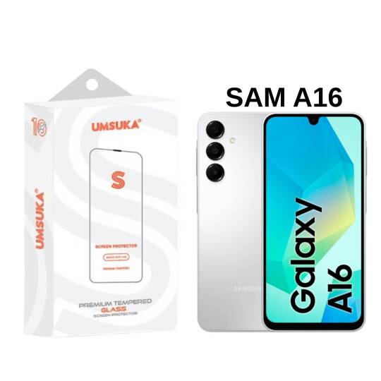 Galaxy Samsung A16 Cam Umsuka 2.5D Normal Ekran Koruyucu Cam