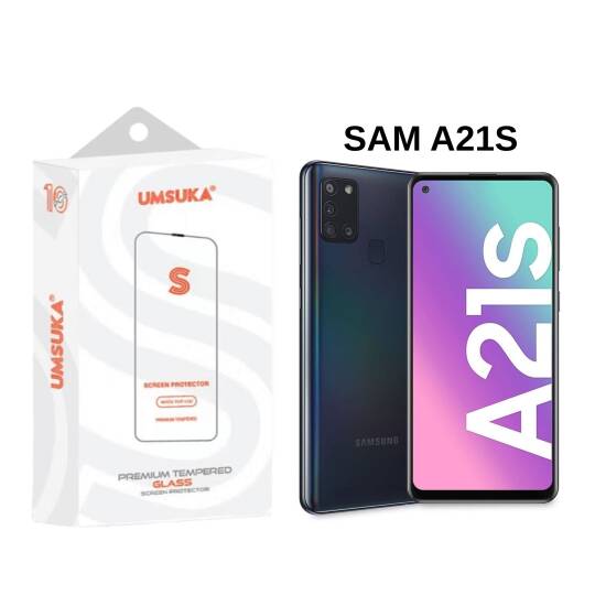 Galaxy Samsung A21S Cam Umsuka 2.5D Normal Ekran Koruyucu Cam