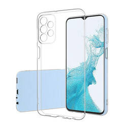 Galaxy Samsung A23 Kılıf Sima Tech Şeffaf Silikon Kapak