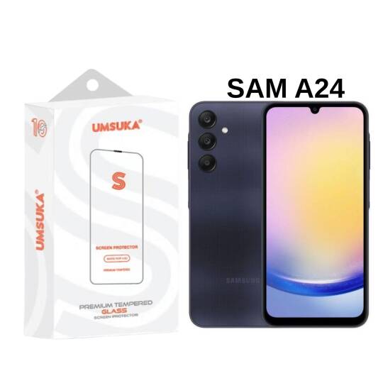 Galaxy Samsung A24 Cam Umsuka 2.5D Normal Ekran Koruyucu Cam