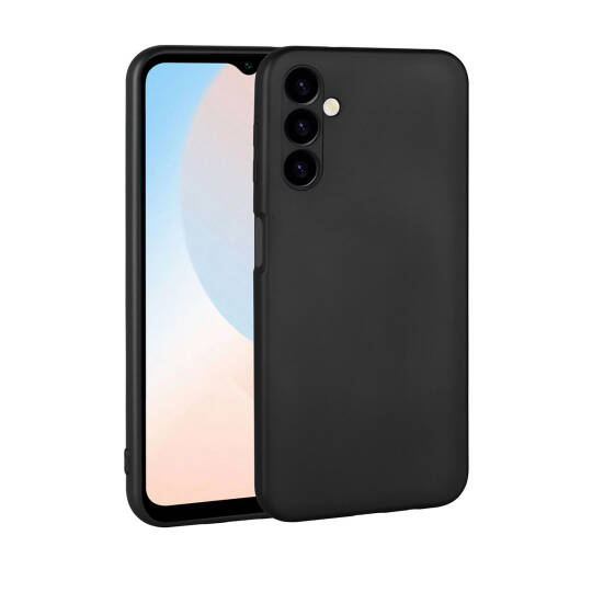 Galaxy Samsung A24 Kılıf Sima Tech Siyah Silikon Kapak