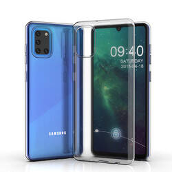 Galaxy Samsung A31 Kılıf Sima Tech Şeffaf Silikon Kapak