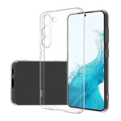 Galaxy Samsung A34 Kılıf Sima Tech Şeffaf Silikon Kapak - 1