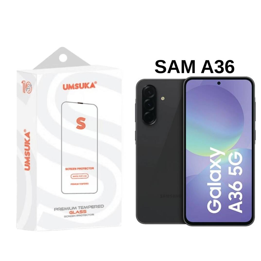 Galaxy Samsung A36 Cam Umsuka 2.5D Normal Ekran Koruyucu Cam - 1
