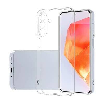 Galaxy Samsung A56 Kılıf Sima Tech Şeffaf Silikon Kapak - 1