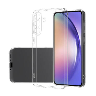 Galaxy Samsung A57 Kılıf Sima Tech Şeffaf Silikon Kapak - 1