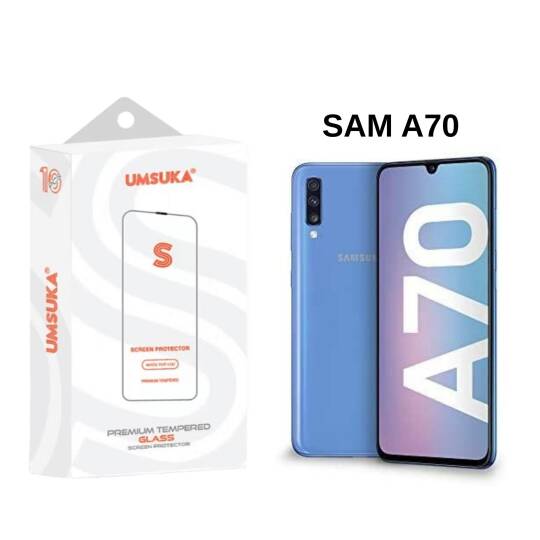Galaxy Samsung A70 Cam Umsuka 2.5D Normal Ekran Koruyucu Cam