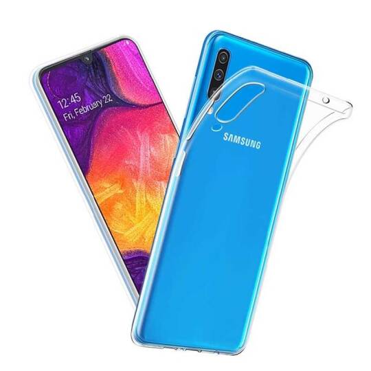 Galaxy Samsung A70 Kılıf Sima Tech Şeffaf Silikon Kapak