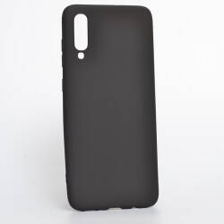 Galaxy Samsung A70 Kılıf Sima Tech Siyah Silikon Kapak