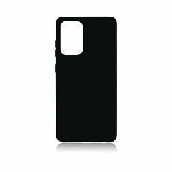 Galaxy Samsung A72 Kılıf Sima Tech Siyah Silikon Kapak