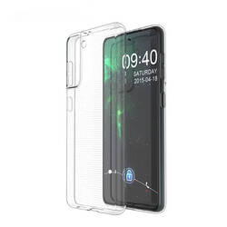 Galaxy Samsung S21 FE Kılıf Sima Tech Şeffaf Silikon Kapak - 1