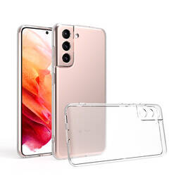 Galaxy Samsung S22 Kılıf Sima Tech Şeffaf Silikon Kapak