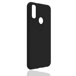 Huawei P20 Lite Kılıf Sima Tech Siyah Silikon Kapak - 1