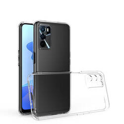 Oppo A16 Kılıf Sima Tech Şeffaf Silikon Kapak