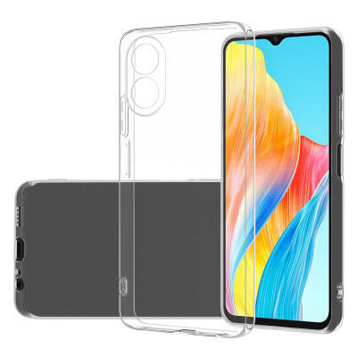 Oppo A38 Kılıf Sima Tech Şeffaf Silikon Kapak