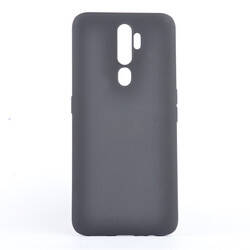 Oppo A5 2020 / A9 2020 Kılıf Sima Tech Siyah Silikon Kapak - 1