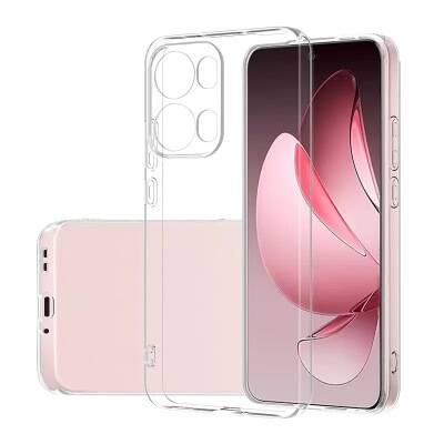 Oppo Reno 13 Pro Kılıf Sima Tech Şeffaf Silikon Kapak - 1