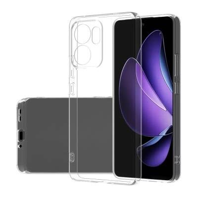 Oppo Reno 13F Kılıf Sima Tech Şeffaf Silikon Kapak