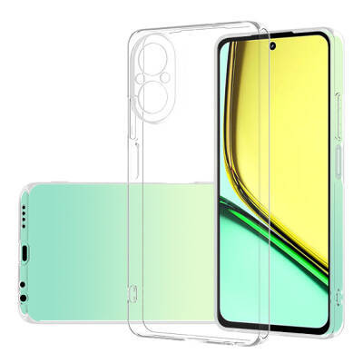 Realme 12 Lite Kılıf Sima Tech Şeffaf Silikon Kapak