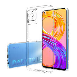 Realme 8 / 8 Pro Kılıf Sima Tech Şeffaf Silikon Kapak