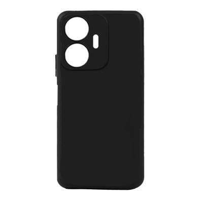 Realme C55 Kılıf Sima Tech Siyah Silikon Kapak - 1