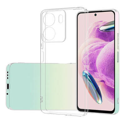 Xiaomi Redmi 13C Kılıf Sima Tech Şeffaf Silikon Kapak