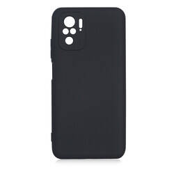 Xiaomi Redmi Note 10 Kılıf Sima Tech Siyah Silikon Kapak