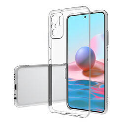 Xiaomi Redmi Note 10 Pro Kılıf Sima Tech Şeffaf Silikon Kapak