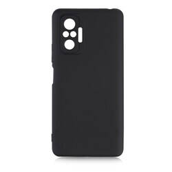 Xiaomi Redmi Note 10 Pro Kılıf Sima Tech Siyah Silikon Kapak