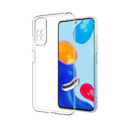Xiaomi Redmi Note 11 Kılıf Sima Tech Şeffaf Silikon Kapak