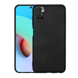 Xiaomi Redmi Note 11 Kılıf Sima Tech Siyah Silikon Kapak - 1