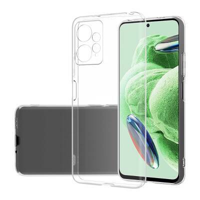 Xiaomi Redmi Note 12 4G Kılıf Sima Tech Şeffaf Silikon Kapak