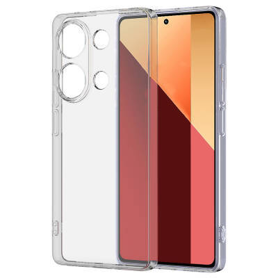Xiaomi Redmi Note 13 Pro 4G Kılıf Sima Tech Şeffaf Silikon Kapak
