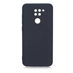 Xiaomi Redmi Note 9 Kılıf Sima Tech Siyah Silikon Kapak