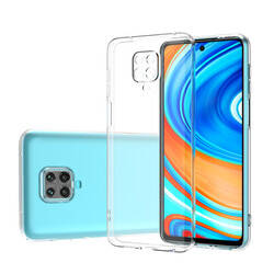 Xiaomi Redmi Note 9 Pro Kılıf Sima Tech Şeffaf Silikon Kapak - 1